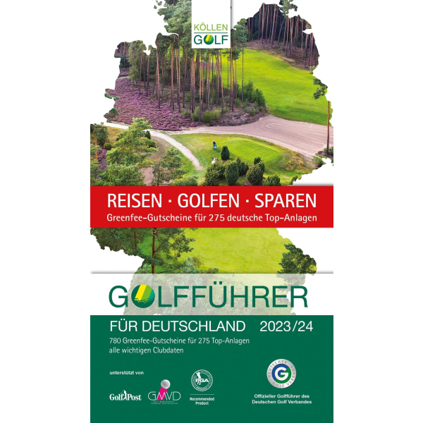 Golfführer für Deutschland 2023/24: Offizieller...