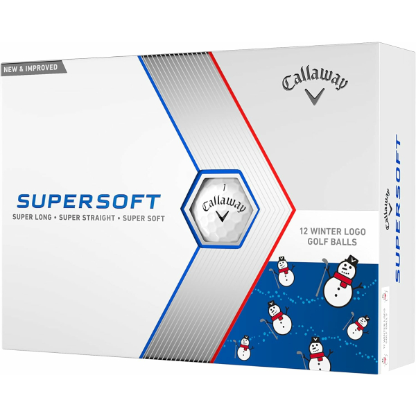 Callaway Supersoft Golfball (1 Dutzend) 12 Stück Winter Edition