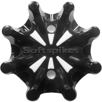 Soft Spikes Unisex-Adult Pulsar Cleat (FTS 3.0), schwarz-schwarz, Fast Twist Fitting