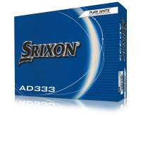 Srixon AD333 Golfball | Pure White I 12 B&auml;lle/ 1 Dz.