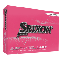 Srixon Soft Feel Golfball | Ladies/Damen I WEIß 12...