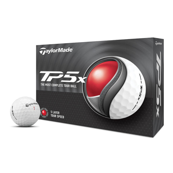 TaylorMade TP5x Golfball 1 Dutzend (12 Stück)