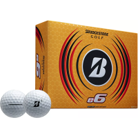Bridgestone Golf e6 Golfball, weiß 12 Stück