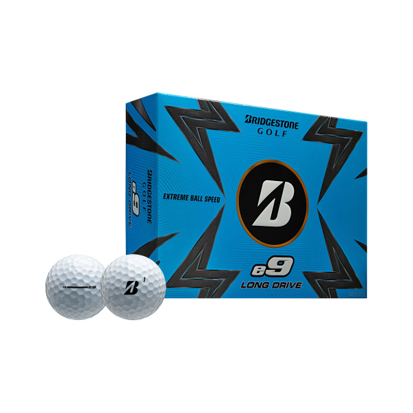 Bridgestone Golf e9 Long Drive Golfball, weiß 12 Stück