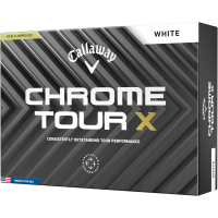 Callaway Chrome Tour X (1&nbsp;Dutzend) 12 St&uuml;ck Wei&szlig;