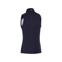 Callaway Gradient Wave Print Golf Shirt with Convertible Collar Damen