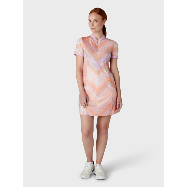 Callaway Golf Stripe Print Golf Dress Damen