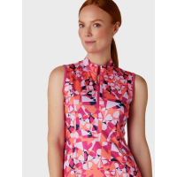 Callaway Geometric Floral Print Flounce Golf Dress Damen