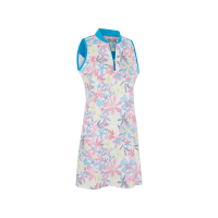 Callaway Chevron Floral Print Flounce Golf Dress Damen