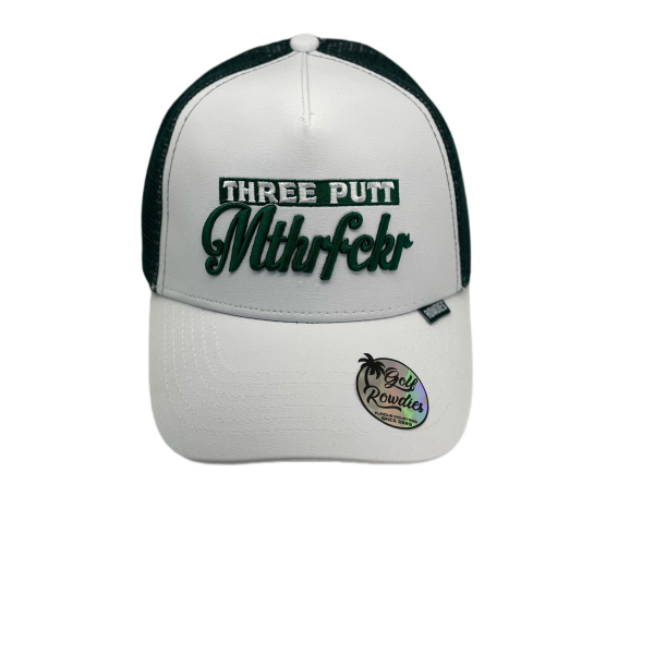 Golf Rowdies Trucker-Cap "Three Putt Mthrfckr"
