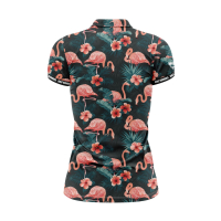 Golf Rowdies Frauen Polo-Shirt &quot;Flamingo&quot;