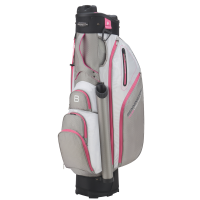 Bennington QO9 Water Resistant Golf Cartbag Black / White / Red