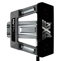 PXG Golf Putter ALLAN S Hosel Links 3&deg; 1 Up 34&quot; PXG M16 Straight - Black/Chrome PXG Sink Fit Skinny