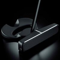 L.A.B. Golf Directed Force 2.1 Golf Putter Rechtehand Mark 0 ACCRA x L.A.B. Black 34&quot; Press No. II 3&deg; Textured White