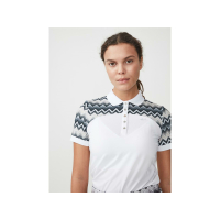 R&ouml;hnisch Element Block Poloshirt Golfbekleidung Damen