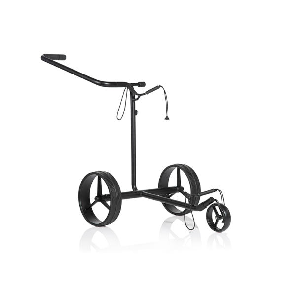 JuStar 1.0 Black Elektro Golf Trolley 3 Rad titanfarben...