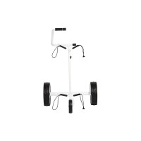 JuStar 1.0 White Elektro Golf Trolley 3 Rad white lackiert