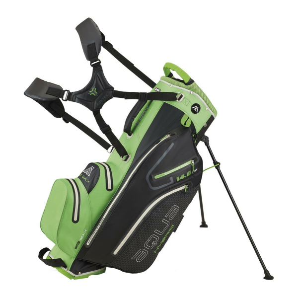 Big Max Golf Ständerbag 14 Fächer/Einteilung Tragebag AQUA Hybrid 2 Lime-Black