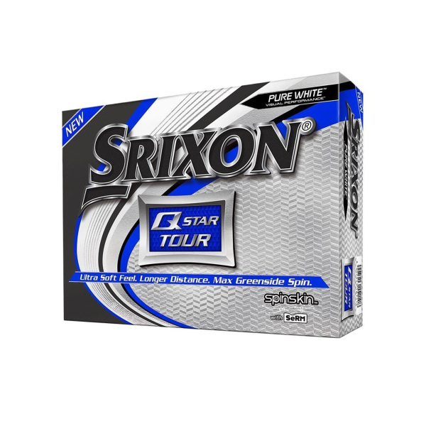 Srixon Q-Star Tour Golf 2020 Golf-Ball | Pure White I 12...