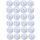 Golf Luft Air Bälle Weiß 24 Stück