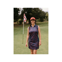 Callaway Damen &Auml;rmelloses Golfpolo Peacoat XL