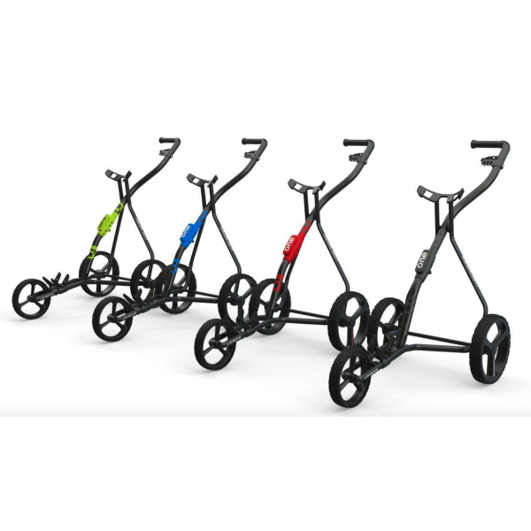 Golf Trolley 3 Rad Push Wishbone One Ultra Leicht...