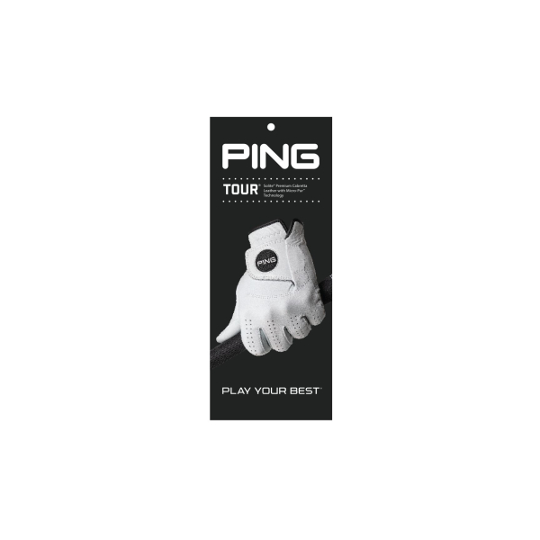PING Tour Glove White – Premium Golfhandschuh aus...