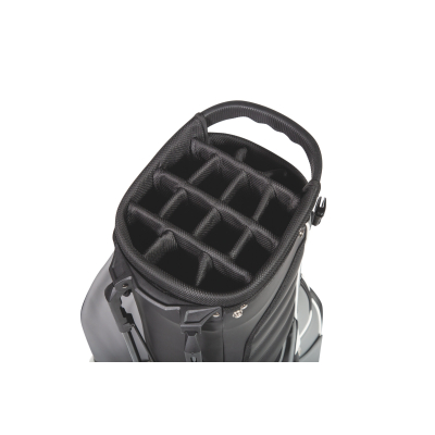 JuCad Bag 2 in 1 First Class &ndash; Wasserabweisendes Cart- und Tragebag mit Organizer