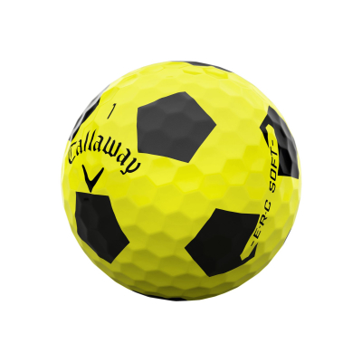 Callaway E.R.C. Soft Truvis Yellow Golfb&auml;lle &ndash; Maximale L&auml;nge, weiches Gef&uuml;hl und pr&auml;ziser Spin (Dutzend)