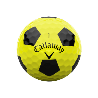Callaway E.R.C. Soft Truvis Yellow Golfb&auml;lle &ndash; Maximale L&auml;nge, weiches Gef&uuml;hl und pr&auml;ziser Spin (Dutzend)