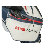 Big Max Golf St&auml;nderbag DRI LITE Hybrid Tour white-merlot