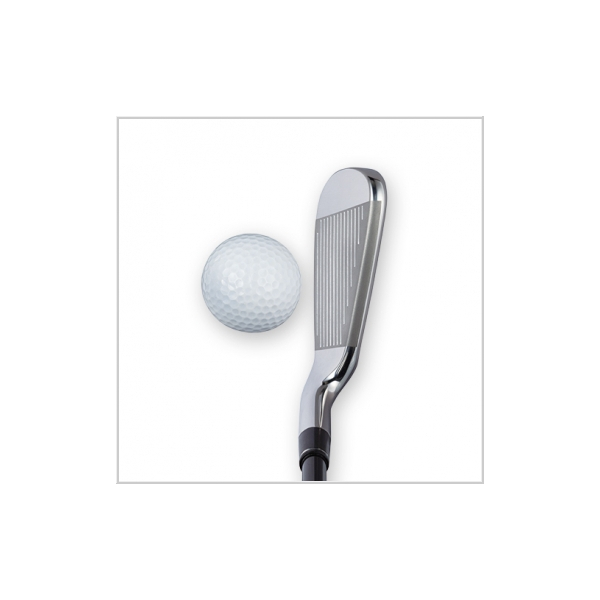 KAILAS Golf Eisen Herren Rechts|Stiff|27 (#6)|Fujikura Vista Pro Graphite|Golf Pride Multicomp Cord Standard