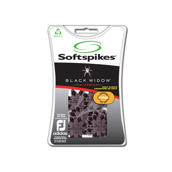 SoftSpikes Black Widow PINS 1 Set