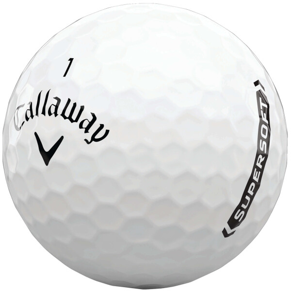 Callaway Supersoft Golfball (1 Dutzend) 12 Stück Einheitsgröße Weiß