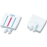 Callaway Unisex-Erwachsene Golf Triple Track Hutclip und Marker, White/Blue/Red, Einheitsgr&ouml;&szlig;e