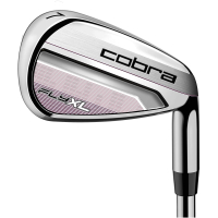 COBRA Fly XL Komplettsatz Silber/lila 12,5&deg;, Holz 5, Hybird 4, 6-PW, SW, Putter, Cartbag Lady Flex Rechtsh&auml;nder Graphit