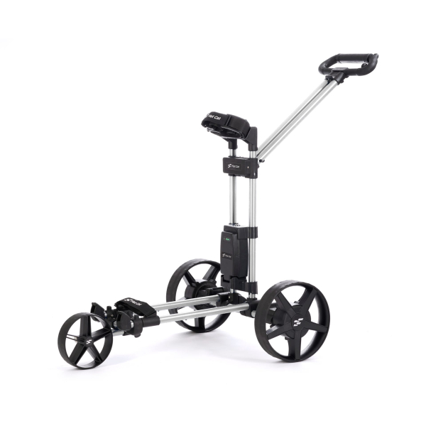 Flat Cat Golf Elektro TOUCH HYBRID Trolley Golftrolley 36 Loch Akku