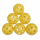 Golf Luft Airflow Balls (6 Balls) Yellow Gelb B&auml;lle