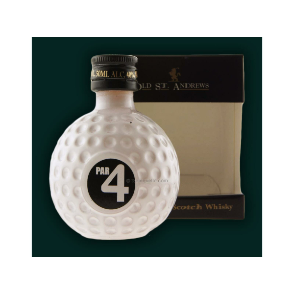 Old St. Andrews Golfball Par 4 Premium Blended Whisky 5 cl