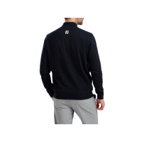 Footjoy Wollmisch-Pullover, gef&uuml;ttert, 1/2 RV Herren