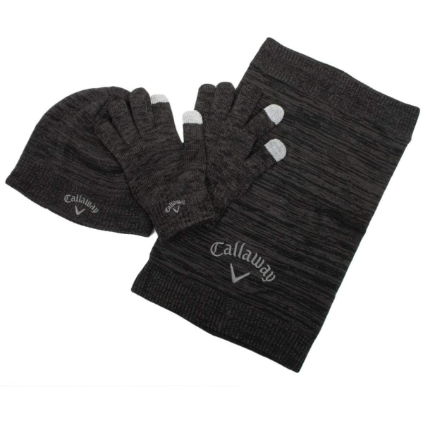 Callaway Winter Golf 3 Stück Winter Pack Inklusive Snood - Mütze & Handschuhe