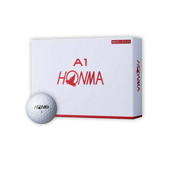 Honma Golfbälle Weiss 1 DZ/12Stück 2 Piece