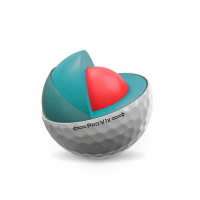 Titleist Pro V1x 3-piece Golfbälle 12 Stück