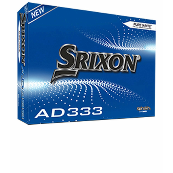 Srixon AD333 Golfball | Pure White I 12 Bälle/ 1 Dz....