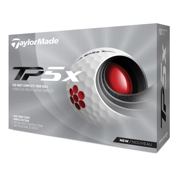 TaylorMade TP5X Golfball 12 Stück/ 1 Dutzend