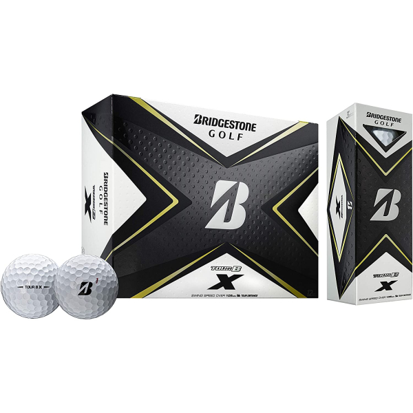 Bridgestone Golf Tour BX Golf Ball, weiß 12 Stück