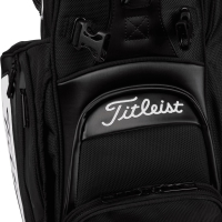 Titleist Premium Staff StaDry Standbag Schwarz/Weiß