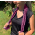 Lady Golfer Golf Towel / Golf Cool Scarf - Purple