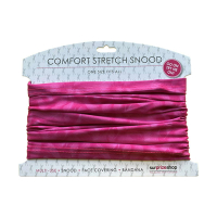 Lightweight Womens Golf Snood - Pink Feather Design