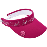 Ladies Golf Telephone Wire Visor With Ball Marker -...